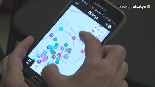 Olsztyn z mapą USE-IT