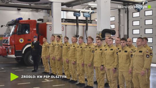 Olsztyńska straż pożarna ma 19 nowych funkcjonariuszy!