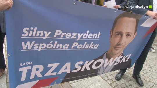 Olsztyński sztab Rafała Trzaskowskiego podsumował dotychczasowe działania kampanijne