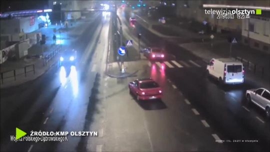 Osoba piesza potrącona na ulicy Wojska Polskiego w Olsztynie
