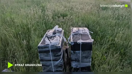 Papierosy przemycane balonem