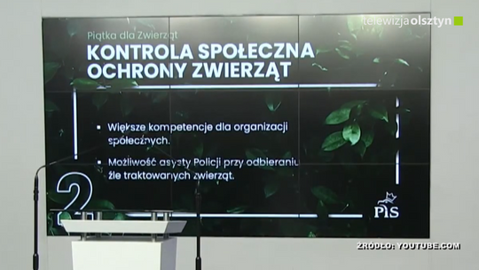 „Piątką dla zwierząt”
