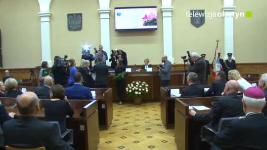 Pierwsza sesja rady miasta Olsztyna  