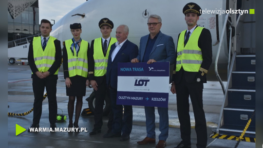 Pierwszy lot do Rzeszowa