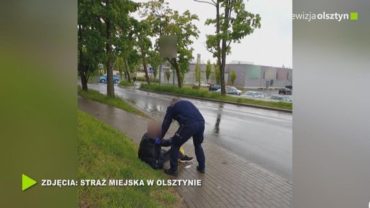 Pijani pod opieką Straży Miejskiej – rośnie liczba interwencji