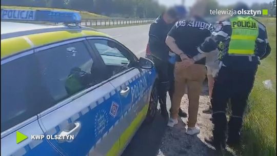 Pijany i poszukiwany nie zatrzymał się do kontroli – zatrzymany na trasie S5