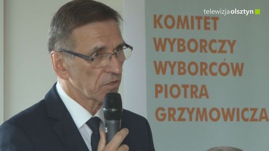 Piotr Grzymowicz zaprezentował swój program wyborczy 