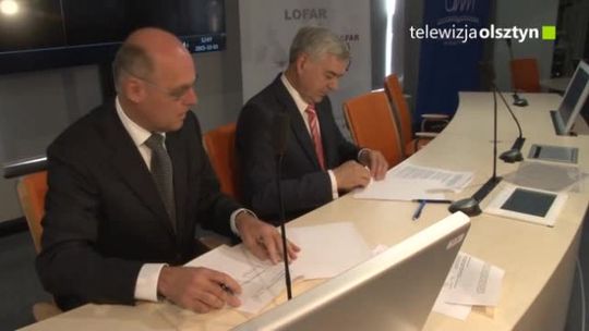 Podpisanie kontraktu na UWM-ie