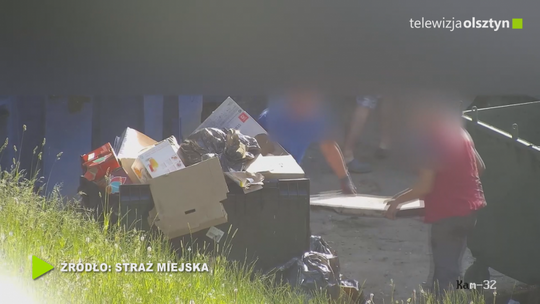 Podrzucanie odpadów budowlanych