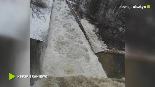 Podtopienia w wyniku roztopów śniegu oraz opadów deszczu