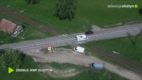 Policja śledzi kierowców z lotu ptaka