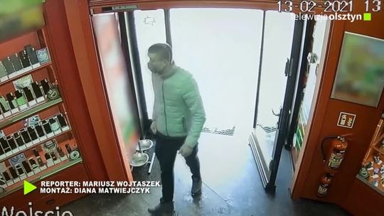 Policja szuka złodzieja 