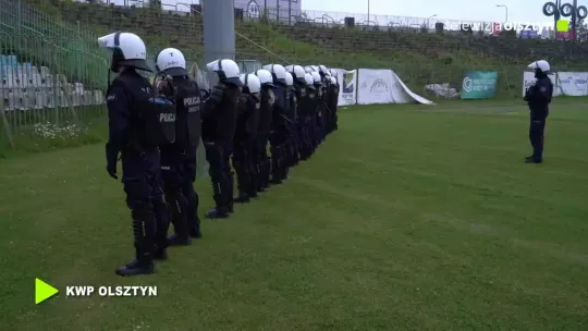 Policjanci ćwiczyli działania podczas zbiorowych zakłóceń porządku publicznego