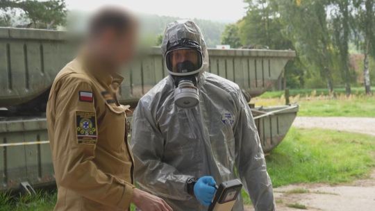 Policjanci ćwiczyli reagowanie na zagrożenia CBRNE i drony