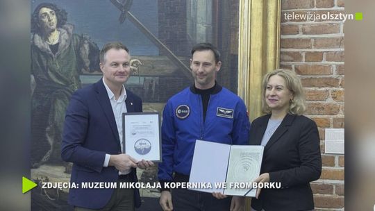 Polski astronauta odwiedził Frombork