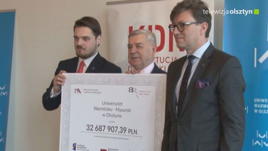 Ponad 32 miliony złotych na rozwój Uniwersytetu Warmińsko-Mazurskiego 