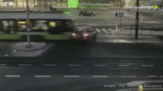 Poranna kolizja zatrzymała tramwaje 