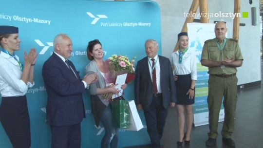 Port Lotniczy Olsztyn-Mazury obsłużył 10-tysięcznego pasażera 