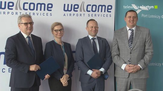 Port Lotniczy Olsztyn Mazury został partnerem Welcome Airport Services