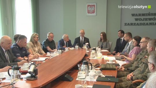 Posiedzenie Wojewódzkiego Zespołu Zarządzania Kryzysowego