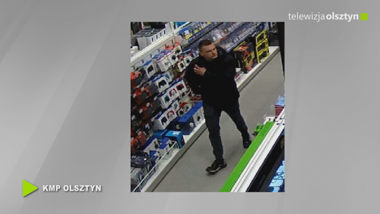 Poszukiwany sprawca kradzieży 3 sztuk słuchawek bezprzewodowych