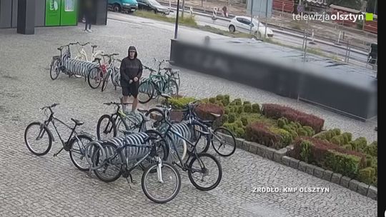 Poszukiwany sprawca kradzieży roweru