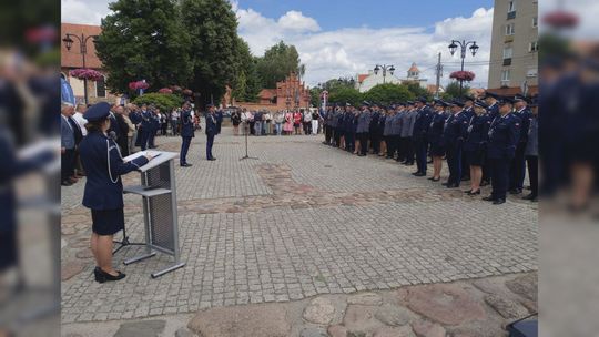 Powiatowe Obchody Święta Policji w Olsztynku