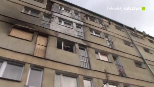 Pożar budynku przy al. Niepodległości