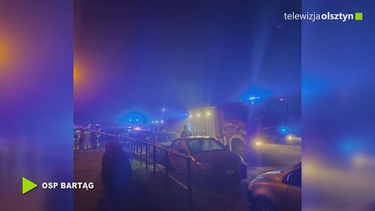 Pożar mieszkania przy ulicy Srebrnej