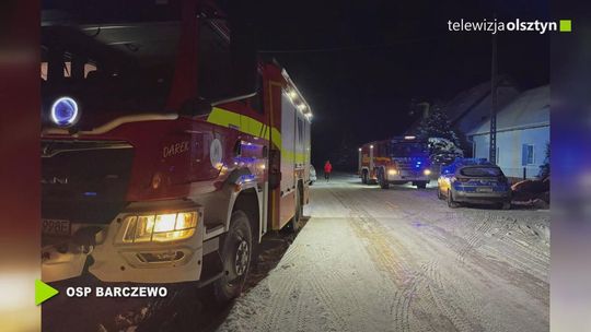 Pożar sadzy w przewodzie kominowym