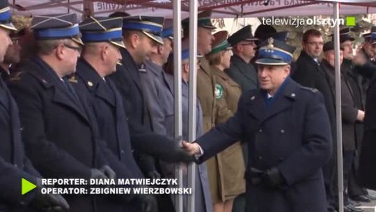 Pożegnanie komendanta województwa PSP