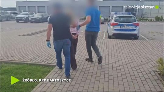 Pracownica banku z Bartoszyc w rękach policji