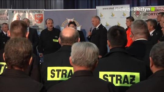 Premier rozmawiała ze strażakami w Olsztynku