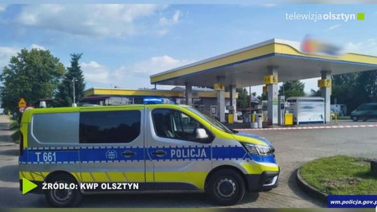 Próbował podpalić znajomych