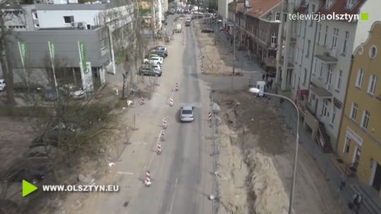 Przebudowa ulicy Partyzantów wkracza w kolejny etap