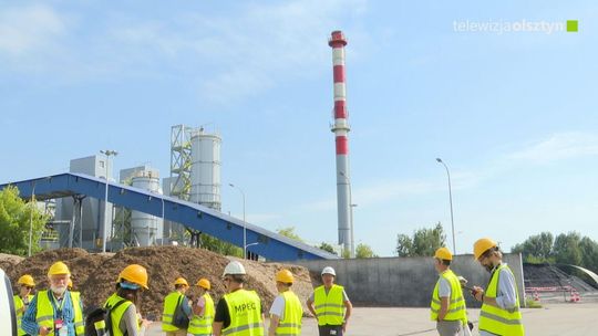 Przedstawiciele Narodowego Funduszu Ochrony Środowiska i Gospodarki Wodnej oraz media z Warszawy z wizytą w Olsztynie.