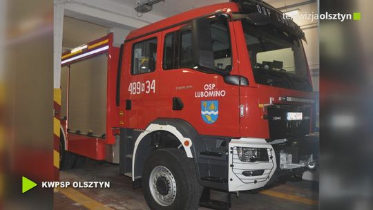 Przekazanie pojazdów pożarniczych jednostkom OSP w Lubominie i Uzdowie