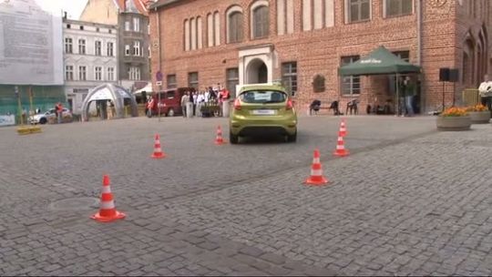 Przesiadka z autobusu na segwaya