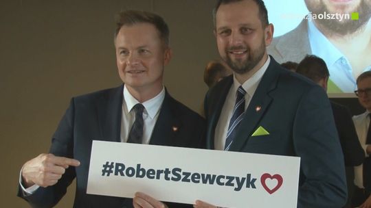 Przewodniczący Rady Miasta Olsztyna Robert Szewczyk,