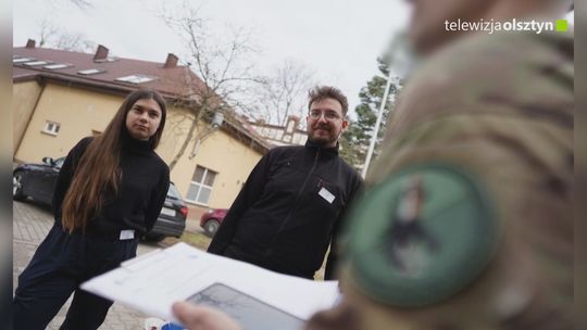 Przyszli lekarze rywalizowali pod okiem policyjnych instruktorów