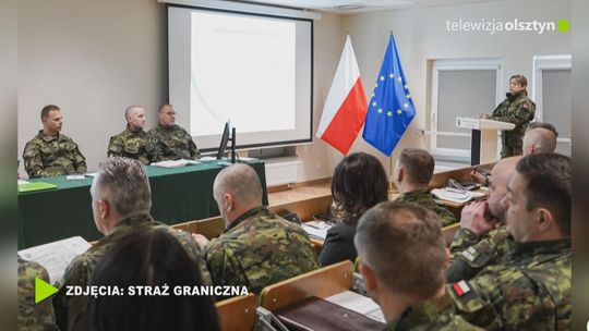 Roczna odprawa służbowa kadry Warmińsko-Mazurskiego Oddziału Straży Granicznej