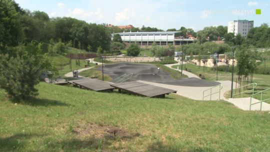 Rowerowe akrobacje na Górce Jasia
