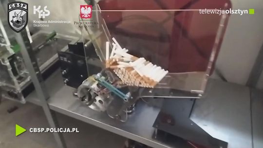 Rozbita grupa przestępcza nielegalnie produkująca papierosy – 8 osób zatrzymanych