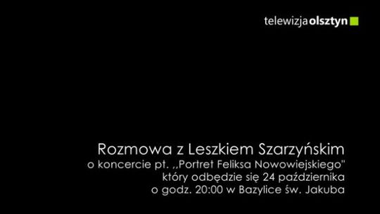 Rozmowa z prof. Leszkem Szarzyńskim 