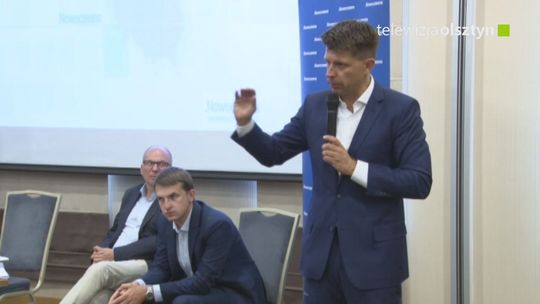 Ryszard Pertu spotkał się z mieszkańcami Olsztyna