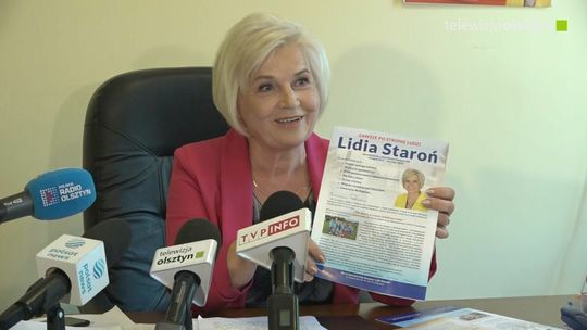 Senator Lida Staroń ogłosiła start w wyborach