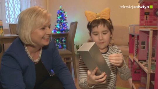 Senator Lidia Staroń spełniła marzenie chorej dziewczynki