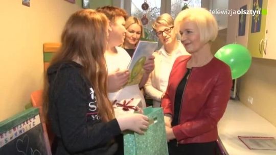 Senator Lidia Staroń spełniła marzenie chorej dziewczynki