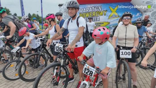 Setki rowerzystów ruszyły z Dywit. Jubileuszowa Warnija po raz dziesiąty