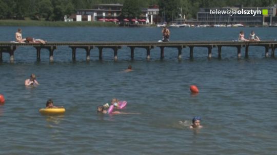 Sezon kąpielowy w Olsztynie oficjalnie otwarty 